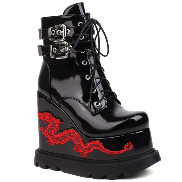 Demonia flame boots 2025